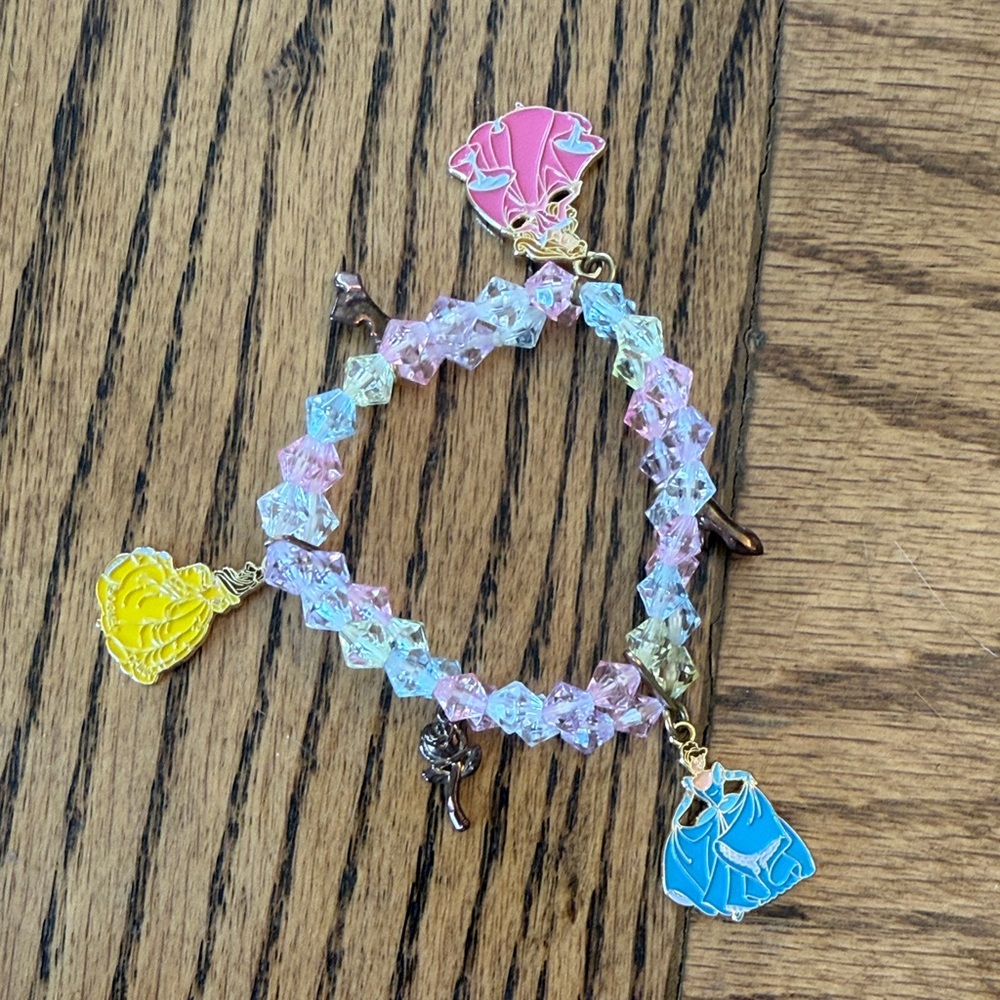 Disney park princess charm size small bracelet.
